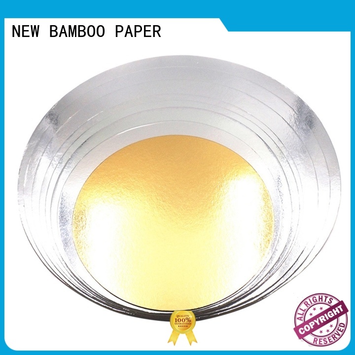 grey gold cake boards for pastry packaging NEW BAMBOO PAPER