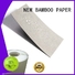 NEW BAMBOO PAPER customization pe coated paper sheet bulk production for packaging