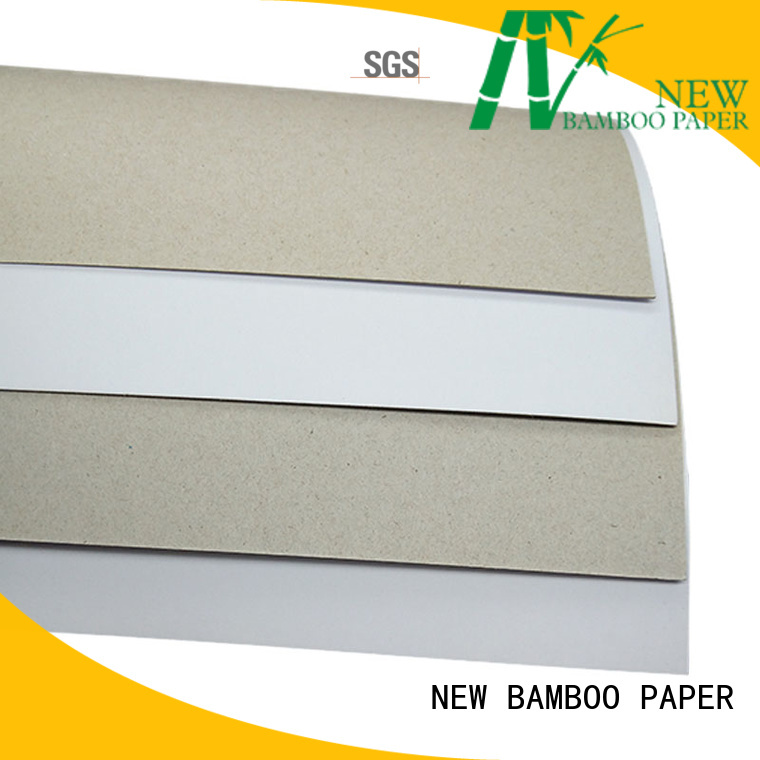 NEW BAMBOO PAPER package duplex board paper order now for cereal boxes