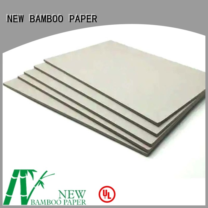 degradable gray paperboard bulk production for arch files