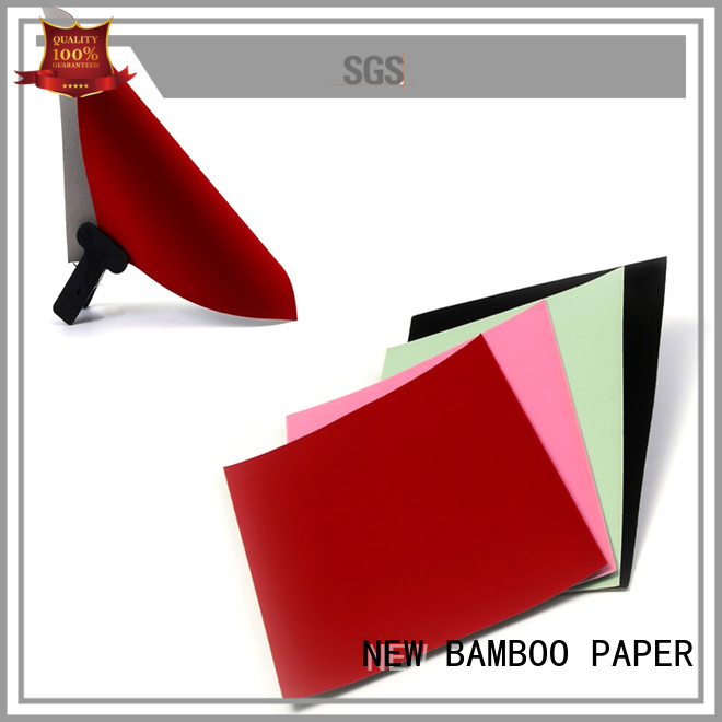 nice flocking paper sheet cardboard certifications