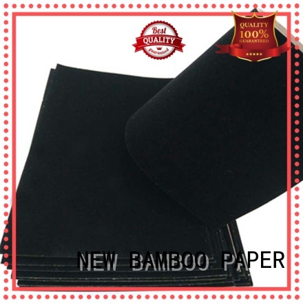 NEW BAMBOO PAPER cover flocking paper factory