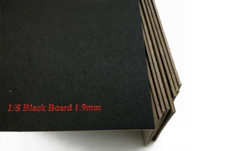 NEW BAMBOO PAPER safety black chipboard widely-use for photo frame-2