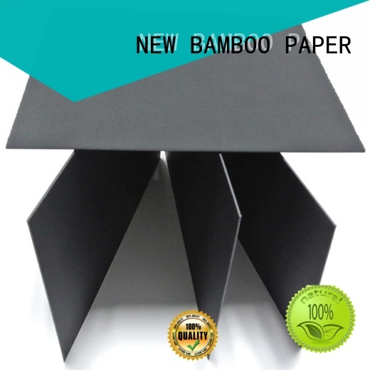 NEW BAMBOO PAPER useful black paperboard for paper bags