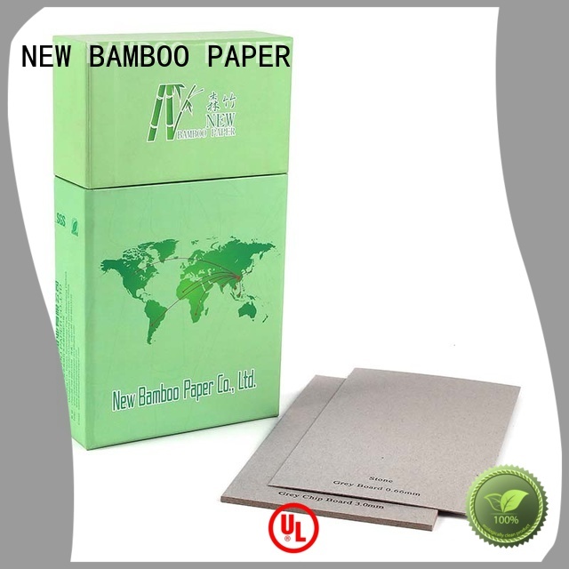 NEW BAMBOO PAPER excellent grey board paper factory price for desk calendars