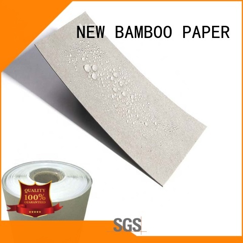 double pe coated paper sheet free design for waterproof items NEW BAMBOO PAPER