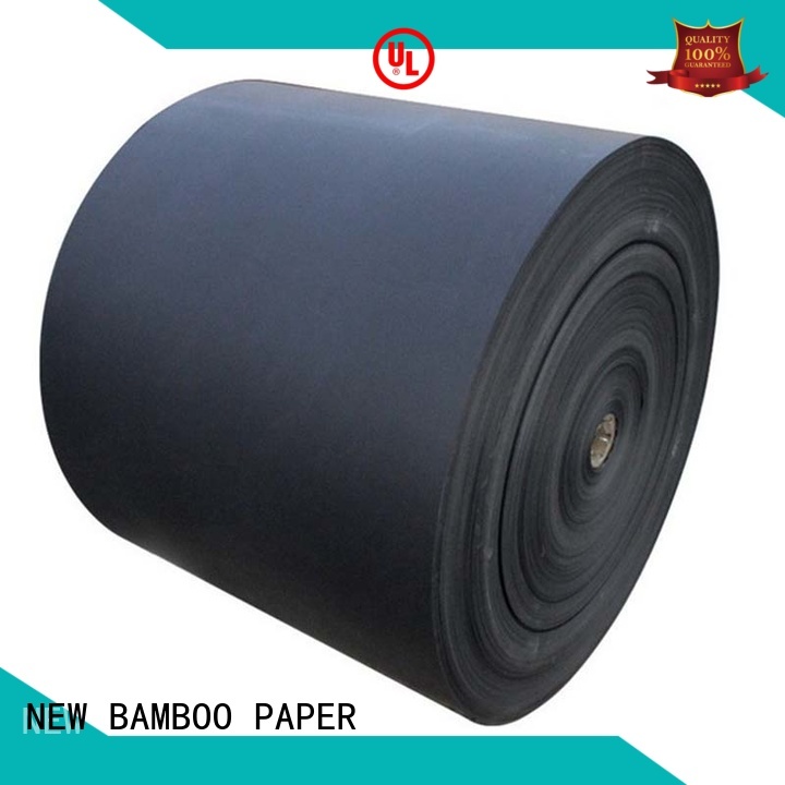 NEW BAMBOO PAPER useful black cardboard sheets bag for photo album