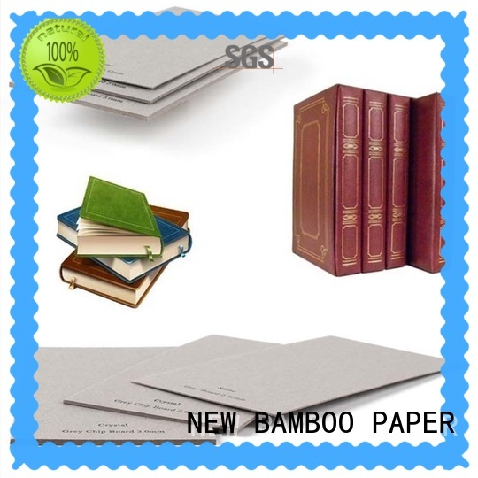 NEW BAMBOO PAPER inexpensive gray paperboard for hardcover books