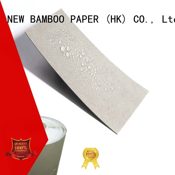 pe coated paper price double for waterproof items NEW BAMBOO PAPER