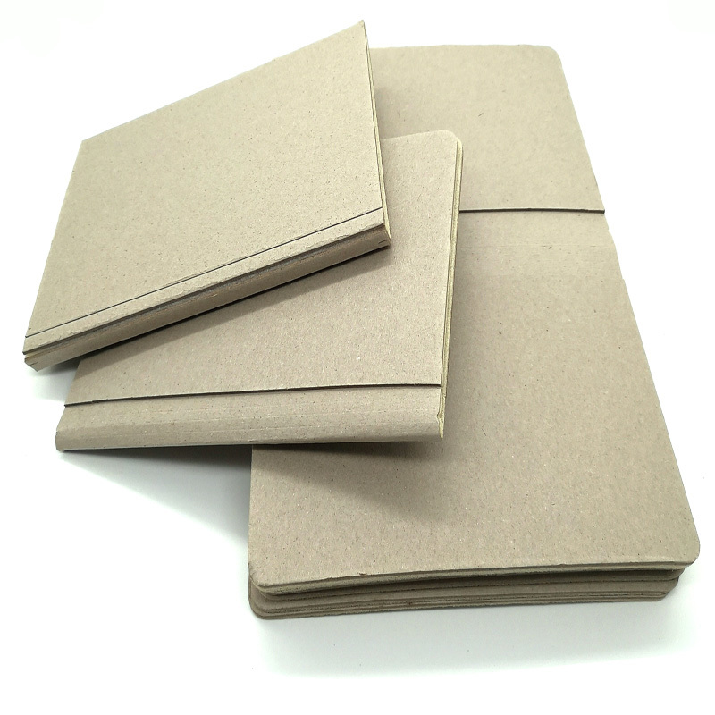 Making notebook cover material coated gray board paper foam board