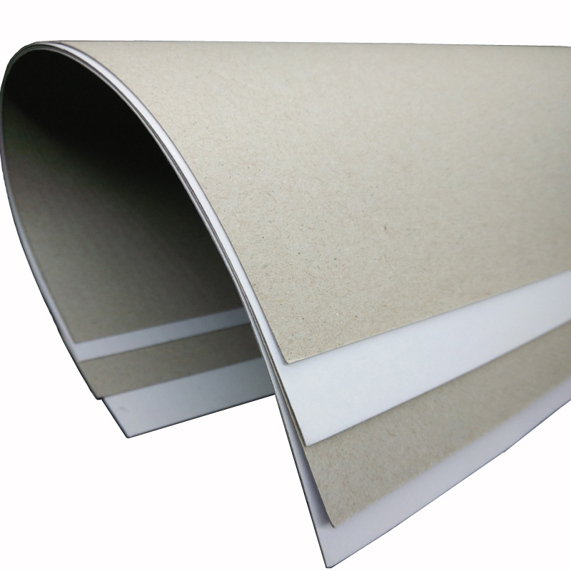 NEW BAMBOO PAPER industry-leading Grey board with white back bulk production for cereal boxes-1