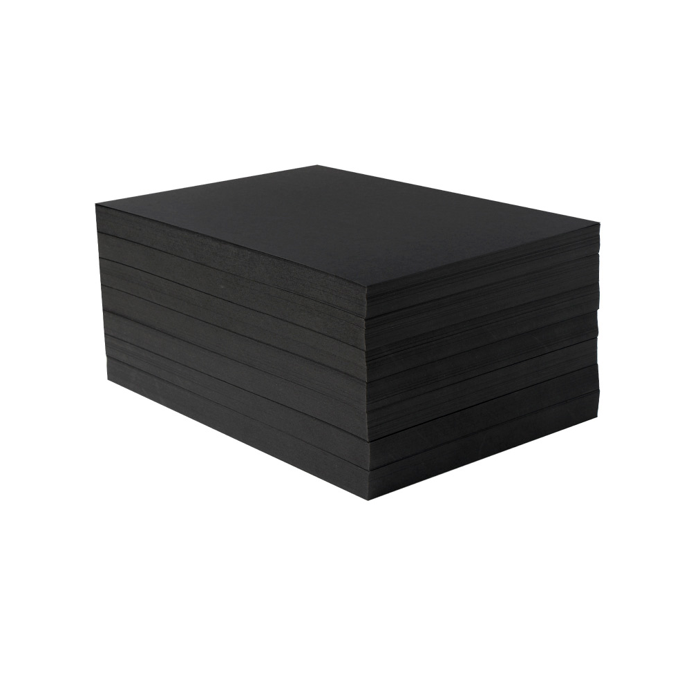 NEW BAMBOO PAPER scientific black cardboard widely-use for photo album-1