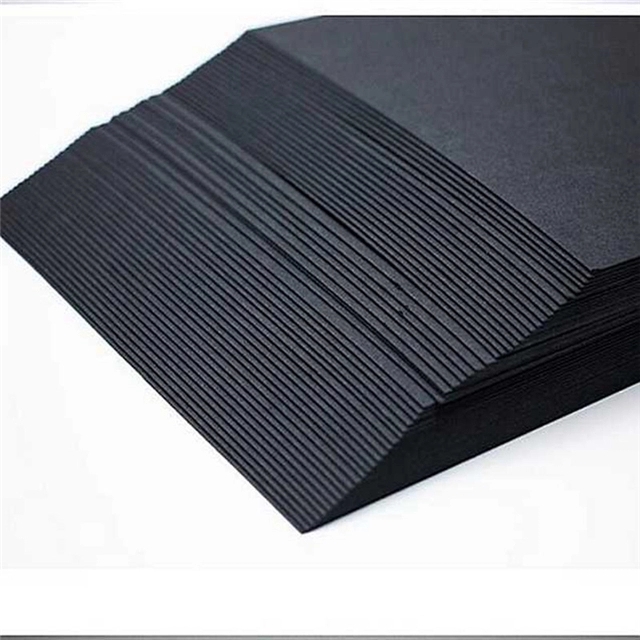 NEW BAMBOO PAPER roll black laminated chipboard for photo album-3