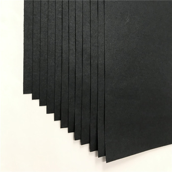 NEW BAMBOO PAPER nice black cardboard sheets bulk production for hang tag-1