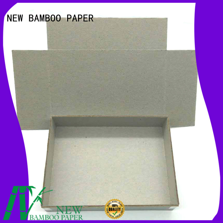 NEW BAMBOO PAPER first-rate grey board thickness for hardcover books