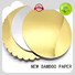 NEW BAMBOO PAPER foil cake boards gold at discount for gift boxes