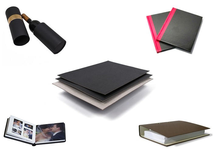 NEW BAMBOO PAPER side black cardboard sheets vendor for photo album-3