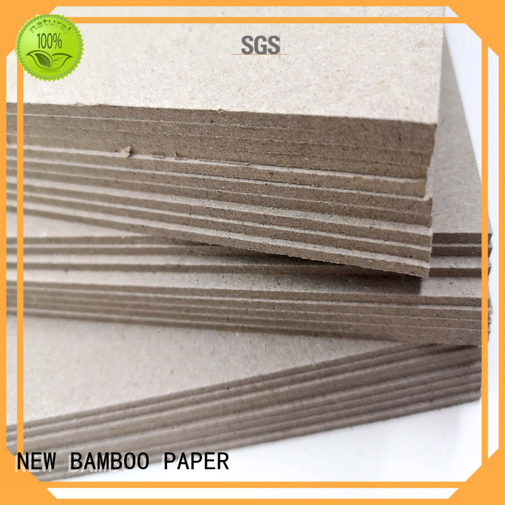 NEW BAMBOO PAPER fine- quality grey board thickness from manufacturer for book covers