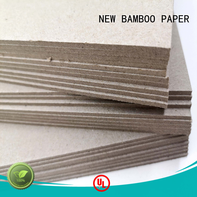 NEW BAMBOO PAPER wine grey cardboard sheets factory price for shirt accessories