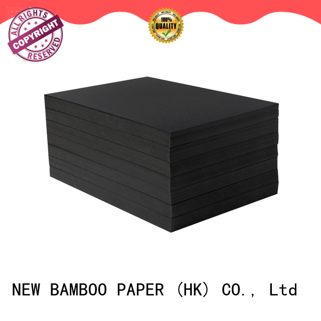 NEW BAMBOO PAPER black black cardboard sheets widely-use for hang tag