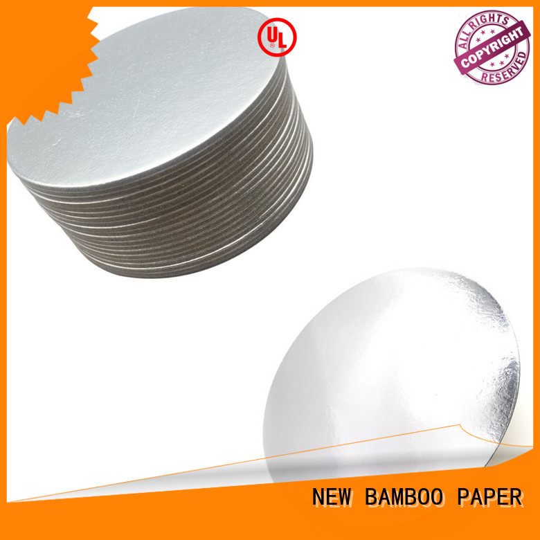 NEW BAMBOO PAPER goldensilver  cake board rounds check now for packaging