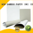 NEW BAMBOO PAPER sheets coated duplex board with grey back for toothpaste boxes