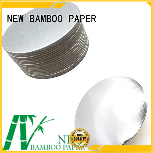 NEW BAMBOO PAPER good-package cake board rounds for packaging